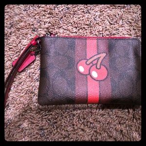 Coach Limited Edition Pac-Man Wristlet. Brand new!